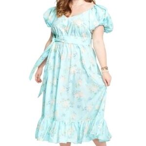 LoveShackFancy x Target Estelle floral maxi dress 18w